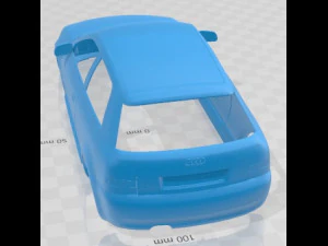 Audi S3 8L 2002 Printable Body Car 3D Print Model