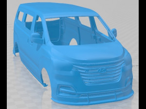 Hyundai iMAX N Drift Bus Printable Body Van Model do druku 3D