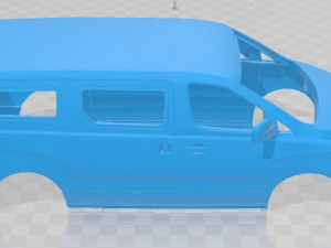 Hyundai iMAX N Drift Bus Printable Body Van Model do druku 3D