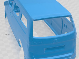 Hyundai iMAX N Drift Bus Printable Body Van Model do druku 3D