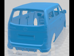 Hyundai iMAX N Drift Bus Printable Body Van Model do druku 3D