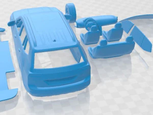 Volkswagen Teramont 2020 Printable Car 3D Print Model