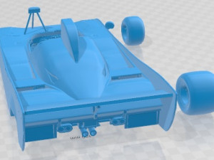 Alfa Romeo T33 TT3 1976 Printable Car Modelo de impresión 3D
