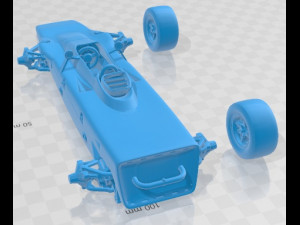 Lotus 56 1968 Printable Car Modelo de impresión 3D