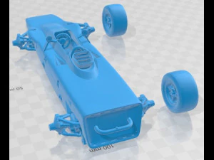 Lotus 56 1968 Printable Car 3D Print Model