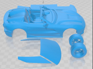 Ferrari F12 TRS Roadster 2014 Printable Car Modelo de impresión 3D