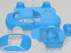 Mercedes Benz AMG GT 2014 Printable Car 3D Print Model