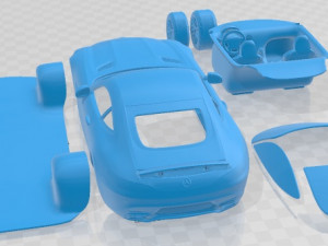 Mercedes Benz AMG GT 2014 Printable Car 3D Print Model