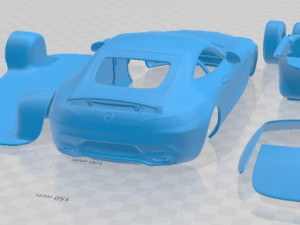 Mercedes Benz AMG GT 2014 Printable Car 3D Print Model