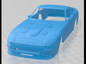 Carro de corpo imprim&iacute;vel Datsun Mid Night Racing Team ABR S130Z Modelo de Impressão 3D