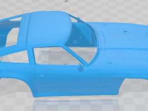 Datsun Mid Night Racing Team ABR S130Z Printable Body Car 3D Принт Модель