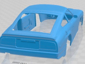Datsun Mid Night Racing Team ABR S130Z Printable Body Car 3D Принт Модель