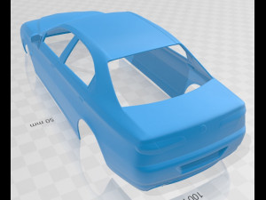 Alfa Romeo 166 1998 Printable Body Car 3D 打印模型