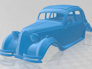 326 1941 Printable Body Car 3D Print Model