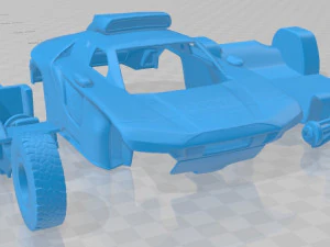 Audi RS Q e-tron Dakar Rally 2022 Printable Car 3D Print Model