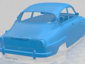 Saab 96 1960 Printable Body Car 3D Print Model
