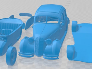 326 1941 Printable Car 3D Print Model