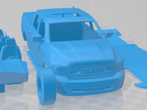 Dodge Ram 1500 2019 Printable Car 3D Print Model