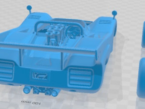 McLaren M8D 1970 Printable Car 3D Print Model