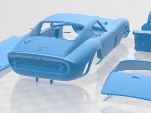Ferrari F250 GTO 1962 Printable Car 3D Print Model