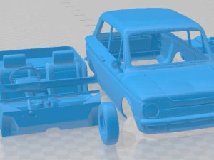 Hillman IMP 1963 Printable Car 3D Print Model