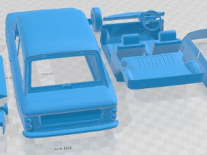 Hillman IMP 1963 Printable Car 3D Print Model
