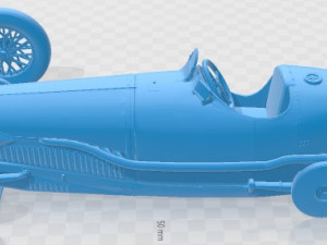 Delage 15 S8 1927 Printable Car 3D Принт Модель