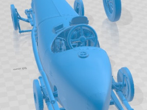 Delage 15 S8 1927 Printable Car 3D Принт Модель