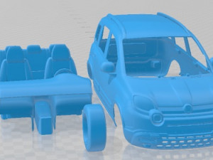 Fiat Panda Cross 2021 Printable Car Modèles 3D en vedette