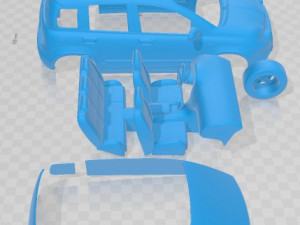 Fiat Panda Cross 2021 Printable Car Modèles 3D en vedette