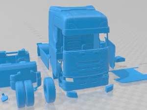 Scania S 730 Highline Tractor Truck 2016 Printable 3D Print Model