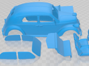 Lancia Ardea 1939 Printable Car Modelo de Impressão 3D