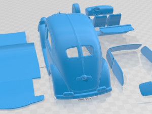 Lancia Ardea 1939 Printable Car Modelo de Impressão 3D
