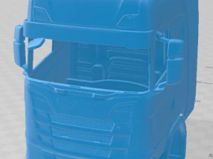 Scania S 730 Highline Tractor Truck 2016 Printable Cabin 3D Print Model