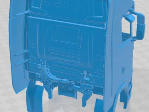 Scania S 730 Highline Tractor Truck 2016 Printable Cabin 3D Print Model