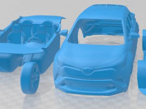 Toyota C HR 2020 Printable Car 3D Print Model