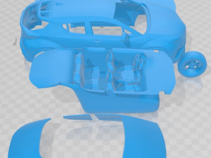 Toyota C HR 2020 Printable Car 3Dプリントモデル