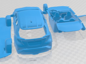 Toyota C HR 2020 Printable Car 3Dプリントモデル