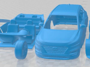 Coche Imprimible Hyundai Tucson 2018 Modelo de impresión 3D