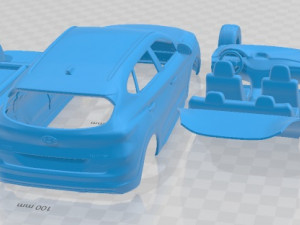 Hyundai Tucson 2018 Printable Car 3D Принт Модель