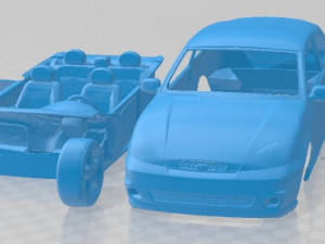 Focus 2003 Printable Car 3D Print Model