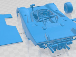 Ferrari 312 PB 1971 Printable Car 3D Print Model