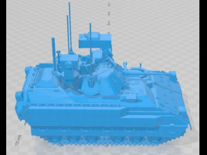 BMP Bradley M2A3 2005 Printable Tank 3D Принт Модель