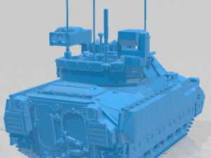 BMP Bradley M2A3 2005 Printable Tank 3D Print Model