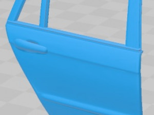 E46 Touring 2001 Printable Car 3D-printmodel