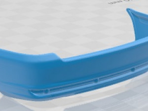 E46 Touring 2001 Printable Car 3D-printmodel