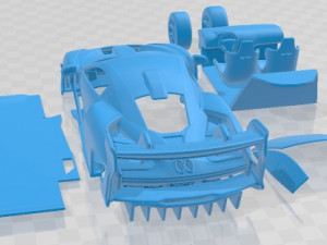 Mclaren Senna GTR 2020 Printable Car Modelo de impresión 3D