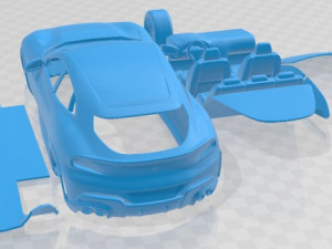 Ferrari Purosangue Printable Car Model Cetak 3D