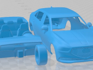 Genesis G90 2020 Printable Car Modello di stampa 3D