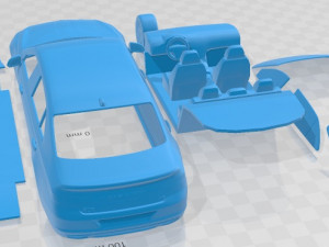 Genesis G90 2020 Printable Car Modello di stampa 3D